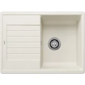 Zlewozmywaki - Zlewozmywak granitowy BLANCO Zia 45 S Compact Silgranit Delikatny biały 527197 - miniaturka - grafika 1