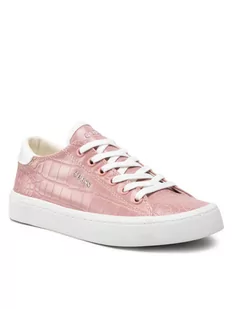 Guess Sneakersy FL5EST PEL12 Różowy - Sneakersy damskie - miniaturka - grafika 1