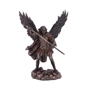 Figura SAINT MICHAEL the Defender (29 cm) Archanioł Michał - Figurki dekoracyjne - miniaturka - grafika 1