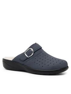 Clara Barson Klapki WS010904-01 Granatowy - Klapki i japonki damskie - miniaturka - grafika 1