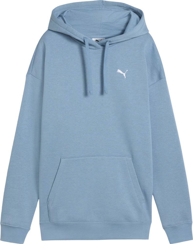 Bluza damska Puma ESS Relaxes Hoodie niebieska 684976 34 M