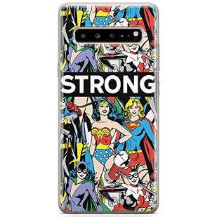 Etui DC dedykowane do Samsung S10 5G, wzór: Super Girls 003 Etui całkowicie zadrukowane, oryginalne i oficjalnie licencjonowane - Etui i futerały do telefonów - miniaturka - grafika 1