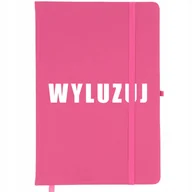 Notesy i bloczki - Notes Planer A5 Bullet Journal Róż WYLUZUJ Wzory - miniaturka - grafika 1