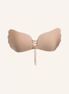 Biustonosze - Magic Bodyfashion Biustonosz Push-Up Bez Pleców Va-Va-Voom beige - grafika 1