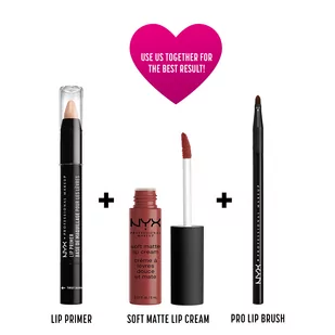 NYX professional makeup Professional Makeup - SOFT MATTE LIP CREAM - Kremowa pomadka do ust w płynie - 32 - Rome - Szminki - miniaturka - grafika 3
