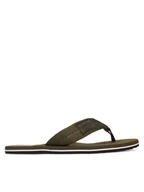 Klapki i japonki męskie - Tommy Hilfiger Japonki Patch Hilfiger Beach Sandal FM0FM05804 Zielony - miniaturka - grafika 1