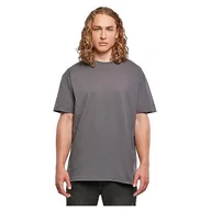 Koszulki męskie - Urban Classics Men Heavy Oversize Tee T-shirt męski, dostępny w wielu różnych kolorach, rozmiary S-5XL, ciemnoszary, 4XL - miniaturka - grafika 1