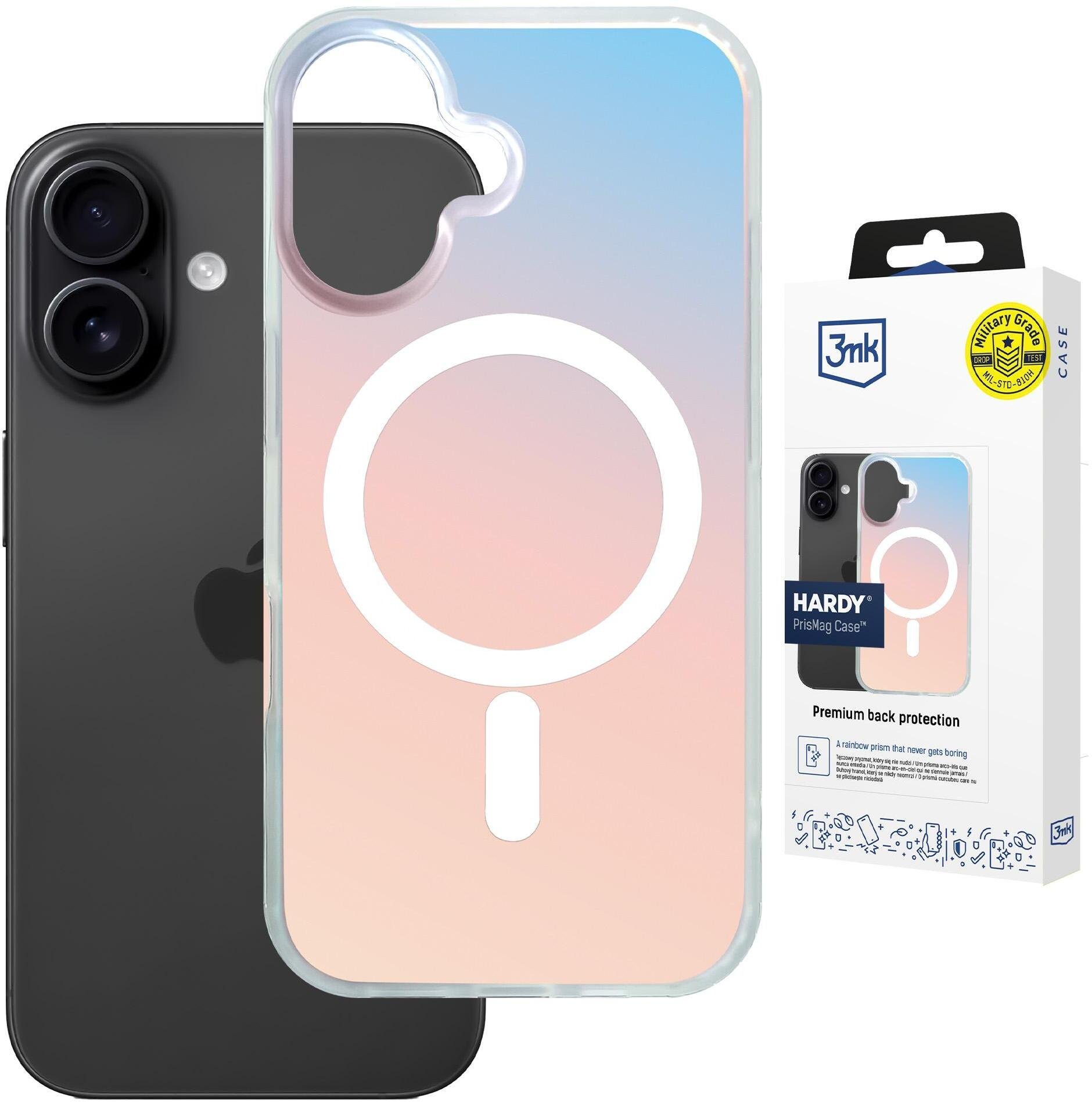 3MK Apple iPhone 16 - 3mk Hardy PrisMag Case