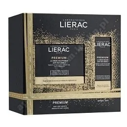 LIERAC Premium Zestaw Krem odżywczy bogata konsystencja, 50 ml + Krem pod oczy, 15 ml - Zestawy kosmetyków damskich - miniaturka - grafika 2