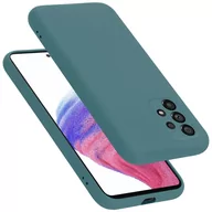 Etui i futerały do telefonów - Pokrowiec Do Samsung Galaxy A53 5G Etui w LIQUID ZIELONY TPU Silikon Case Cover Obudowa Ochronny Cadorabo - miniaturka - grafika 1
