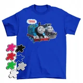 Koszulki męskie - Koszulka T-Shirt Dziecięca Z Nadrukiem Tomek I Przyjaciele -Xxs 98-104 - miniaturka - grafika 1