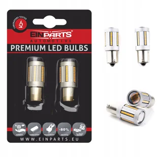 Żarówki Led PY21W 1700-1800K 66x Smd 12V Canbus - Żarówki samochodowe - miniaturka - grafika 1