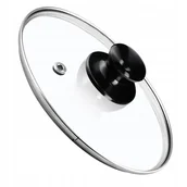 Pokrywki - Pokrywa żaroodporna z czarnym uchwytem Caserta 18 cm - miniaturka - grafika 1