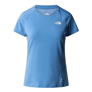 Koszulki sportowe damskie - Koszulka The North Face Lightning Alpine 0A87HVPOD1 - niebieska - grafika 1