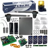 Zestawy do bram - Genius Zestaw startowy G-BAT 300 do bramy dwuskrzydłowej + Lampa GUARD + 4 Piloty - miniaturka - grafika 1