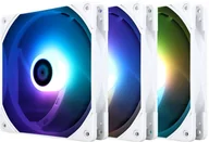 Wentylatory komputerowe - Thermalright TL-C14W-S X3 PWM ARGB Baltas 3vnt. 140mm Juodi Ventiliatoriai TL-C14W-S-3 - miniaturka - grafika 1