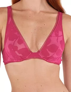 Maison Lejaby - Damski biustonosz z fiszbinami OMBRAGE, Różowy, M - Biustonosze - miniaturka - grafika 1