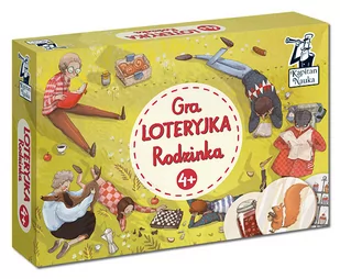 Edgard Loteryjka Rodzinka 4+ - Gry planszowe - miniaturka - grafika 1