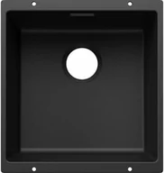 Zlewozmywaki - Zlewozmywak Silgranit BLANCO Subline 400-U Czarny 527786 - miniaturka - grafika 1