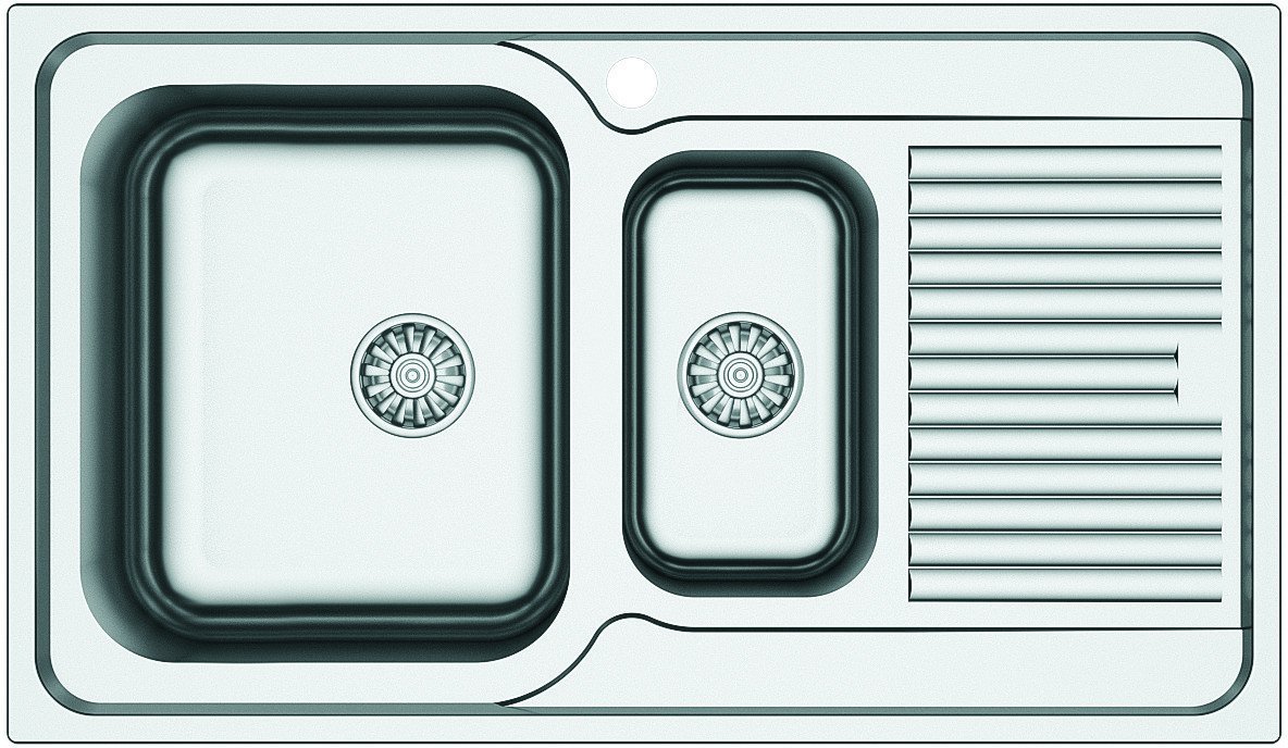 Sourcing STAINLESS STEEL SINK SATIN AS 192/SIPHON