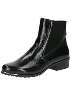 Botki damskie - CAPRICE Damskie botki na obcasie 9-25307-43, Black Naplak, 37 EU - miniaturka - grafika 1