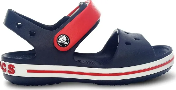 Sandały Dziecięce Crocs Crocband Sandal Kids Sandałki Na Rzep Na Lato Navy