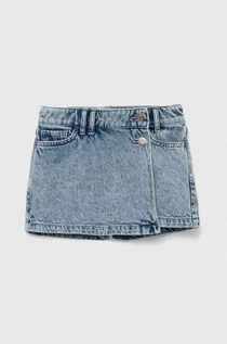 Spodnie i spodenki dla dziewczynek - GAP szorty jeansowe dziecięce kolor niebieski - Gap - grafika 1