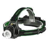 Latarki - Tracon Electric Latarka czołowa akumulatorowa z zoom LED HL500B HL500B - miniaturka - grafika 1
