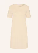 Bielizna nocna - Hanro Koszula Nocna Natural Elegance beige - miniaturka - grafika 1