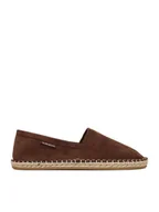 Espadryle męskie - Quiksilver Espadryle EOHP-BARREL-01 Brązowy - miniaturka - grafika 1