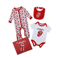 Body dla niemowląt - Komplet Dziecięcy Amplified The Rolling Stones Set Baby-3-6 MIESIĘCY - miniaturka - grafika 1