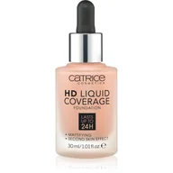 Podkłady do twarzy - Catrice HD Liquid Coverage podkład w płynie 040 Warm Beige 30ml - miniaturka - grafika 1