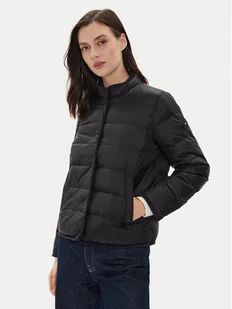 Tommy Hilfiger Kurtka puchowa WW0WW42377 Czarny Regular Fit - Kurtki damskie - miniaturka - grafika 1