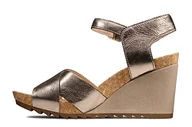 Sandały damskie - Clarks Flex Sun Slingback sandały damskie, szary - Grau Stone Stone - 37 EU - miniaturka - grafika 1
