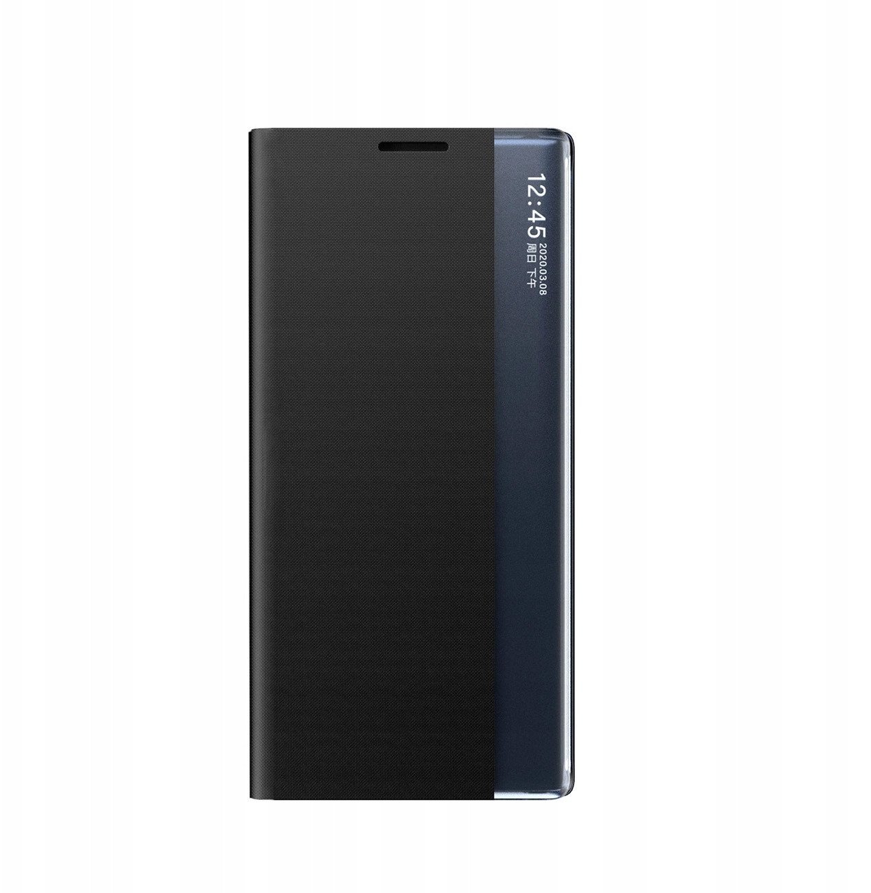Etui New Sleep Case pokrowiec z klapką z funkcją podstawki na Samsung Galaxy A36 - czarne