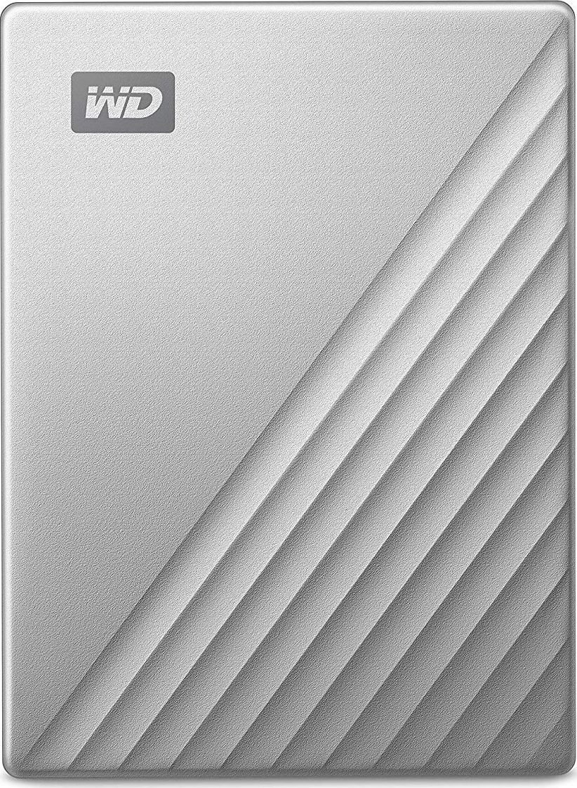 WD My Passport Ultra for Mac 6TB Srebrny WDBGKC0060BSL-WESN zewnętrzny