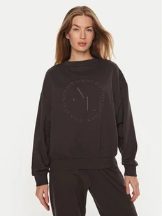 Athlecia Bluza Damla EA243331 Brązowy Loose Fit - Bluzy damskie - miniaturka - grafika 1