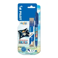Przybory szkolne - Pióro kulkowe Frixion niebieski3 wkłady One Piece - miniaturka - grafika 1