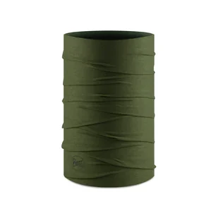 Chusta wielofunkcyjna Buff Coolnet UV+ solid military - ONE SIZE - Czapki i chusty sportowe męskie - miniaturka - grafika 1
