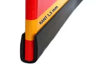 Listwa krawędziowa rantowa czarna guma PVC 1,5 mm - Akcesoria motoryzacyjne - miniaturka - grafika 1