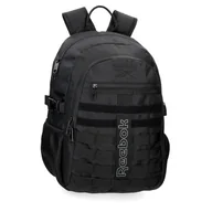 Plecaki - REEBOK Torby szkolne unisex 8262341, Czarny (Black), Talla única, Plecak dzienny - miniaturka - grafika 1
