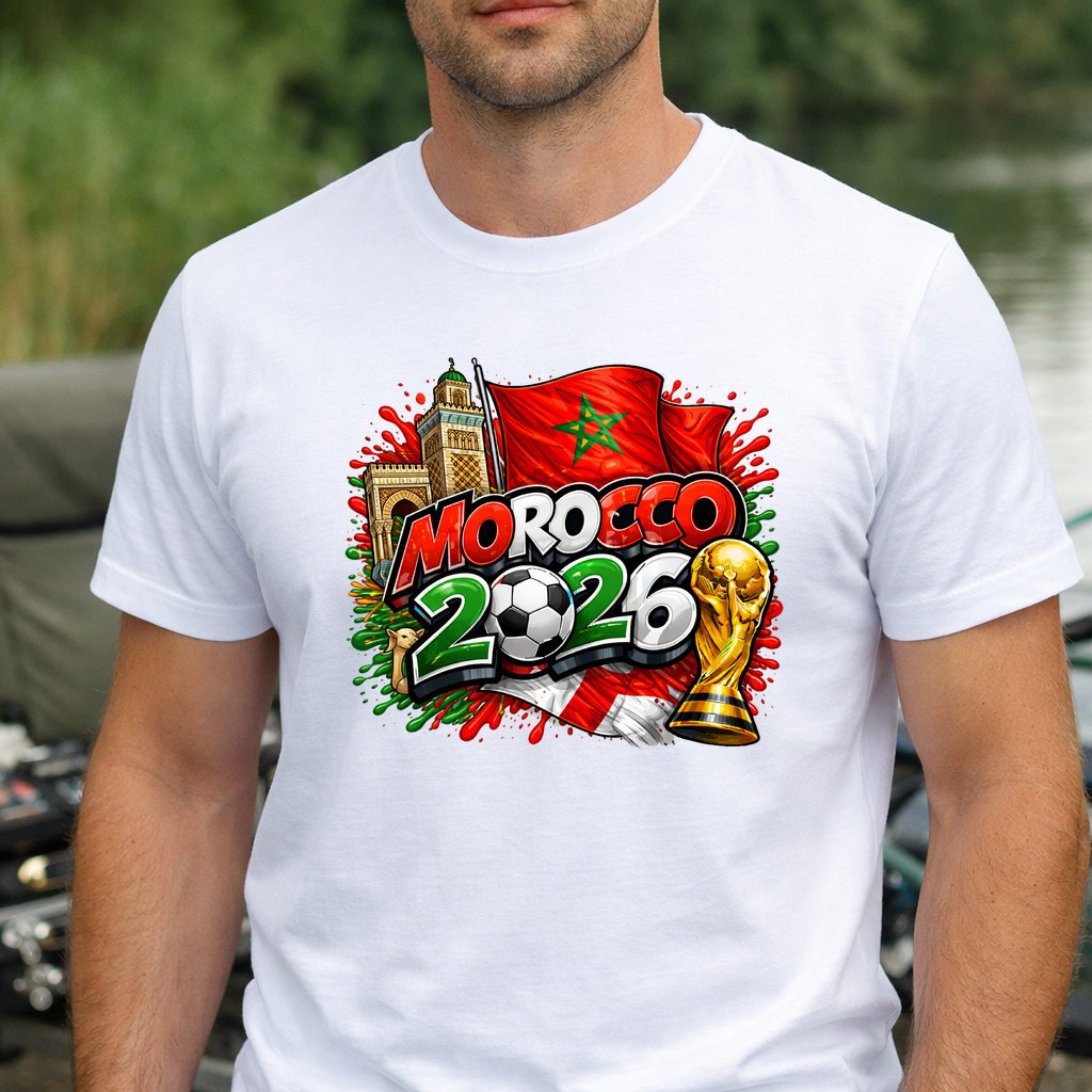 Koszulka WORLD CUP 2026 kolor biały rozmiar L