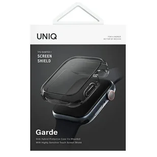 UNIQ etui Garde Apple Watch Series 7/8 41mm. szary/smoked grey - Akcesoria do smartwatchy - miniaturka - grafika 6