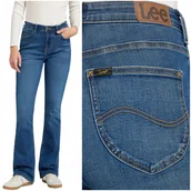 Spodnie damskie - Lee BREESE BOOT bootcut DeepIn rozszerzane damskie spodnie jeansowe W31 L31 - miniaturka - grafika 1