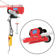 Wciągarki - Wciągarka linowa elektryczna z napędem, 300/600 kg - miniaturka - grafika 1