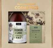 Zestawy kosmetyków damskich - Laq Zestaw Dzikus z Lasu: Żel 500 ml + Masełko do twarzy 50 ml + Kostka 85g - miniaturka - grafika 1