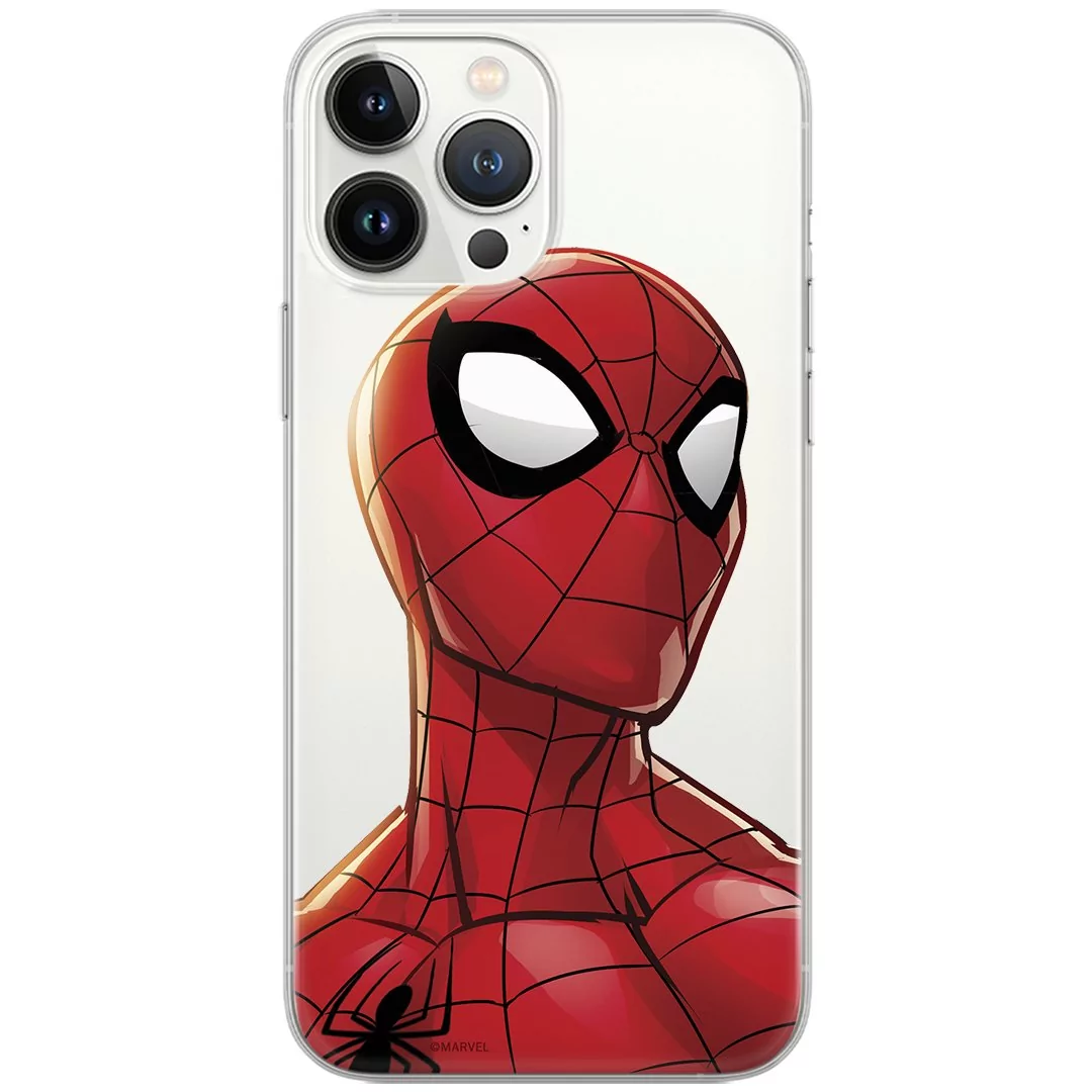 Etui Marvel dedykowane do Xiaomi REDMI NOTE 8 PRO, wzór: Spider Man 003 Etui częściowo przeźroczyste, oryginalne i oficjalnie licencjonowane