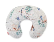 Poduszki do karmienia - Poduszka rogal do karmienia fasolka rozbieralna - blue birds - miniaturka - grafika 1