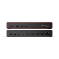 Stacje dokujące i replikatory portów - Lenovo ThinkPad Thunderbolt 4 Smart Dock Gen2 7500 Przewodowa Czarny 40BE0135EU - miniaturka - grafika 1