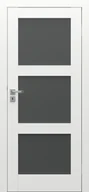 Drzwi wewnętrzne - Porta Drzwi Wewnętrzne Z Szybą Grande B.3 Lakier Biały - miniaturka - grafika 1